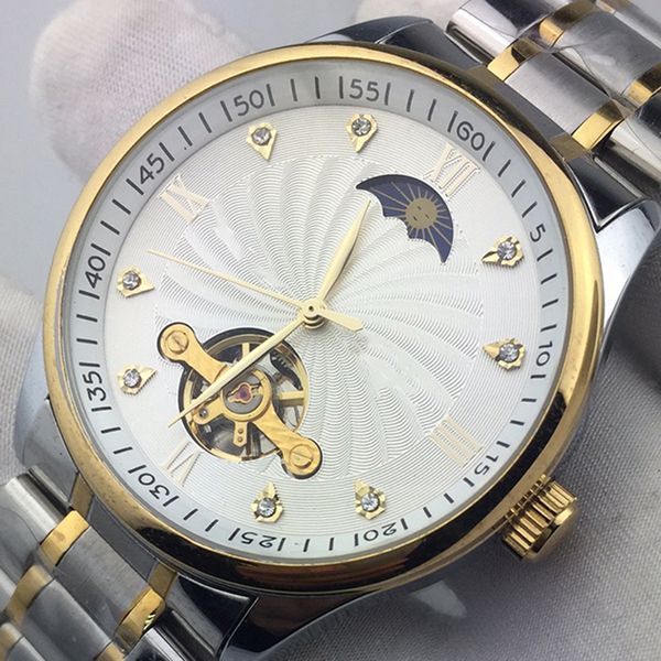 designer watches 2022 luxury mechanical watch for men and women with diamond lunar phase tourbillon hollow stainless steel watch waterproof, Slivery;golden
designer watches 2022 luxury mechanical watch for men and women with diamond lunar phase tourbillon hollow stainless steel watch waterproof, Slivery;golden
