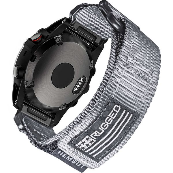 watch bands easyfit grey garmin watch band super rugged nylon strap woven loop design for fenix forerunner vivoactive 20mm 22mm 26mm t221213, Black;brown
watch bands easyfit grey garmin watch band super rugged nylon strap woven loop design for fenix forerunner vivoactive 20mm 22mm 26mm t221213, Black;brown