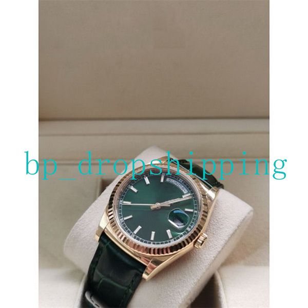 mens brand new automatic watch green 40mm dial lether strap sapphire glass stainless steel dual date luminous wristwatch, Slivery;brown
mens brand new automatic watch green 40mm dial lether strap sapphire glass stainless steel dual date luminous wristwatch, Slivery;brown
