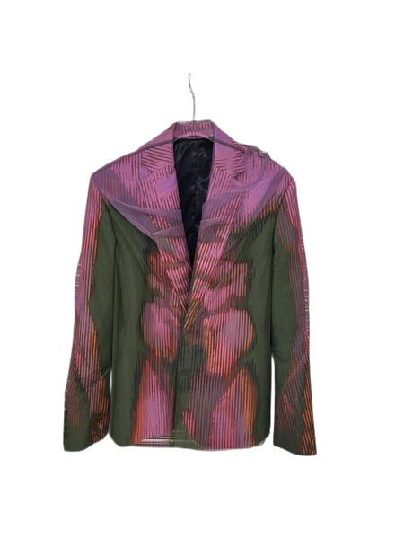 women's outerwear & coatsearly spring new screen printed patchwork suit, Black;brown
women's outerwear & coatsearly spring new screen printed patchwork suit, Black;brown