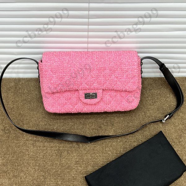 pink 2.55 tweed flap bags with black leather shoulder strap quilted silver hardware turnbuckle crossbody sacoche designer multi pockets hand
pink 2.55 tweed flap bags with black leather shoulder strap quilted silver hardware turnbuckle crossbody sacoche designer multi pockets hand