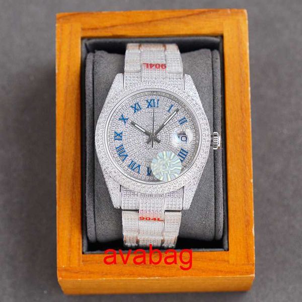 wristwatches classic watch mens full diamond watches automatic mechanical wristwatch 40mm wristwatches sapphire stainless steel strap montre, Slivery;brown
wristwatches classic watch mens full diamond watches automatic mechanical wristwatch 40mm wristwatches sapphire stainless steel strap montre, Slivery;brown