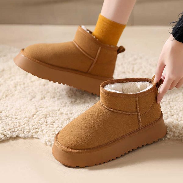 boots winter women flats plush cotton chelsea ankle new designer platform suede snow fur warm botas casual shoes 221213, Black
boots winter women flats plush cotton chelsea ankle new designer platform suede snow fur warm botas casual shoes 221213, Black