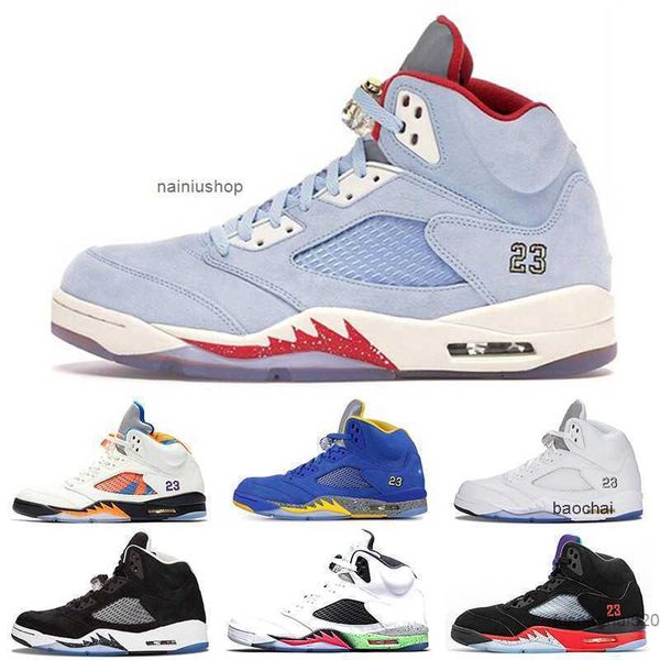 2023 classic original 5 basketball shoes 5s men fire red alternate grape blue suede international flight laney royal metallic silver oreo jo, Black
2023 classic original 5 basketball shoes 5s men fire red alternate grape blue suede international flight laney royal metallic silver oreo jo, Black