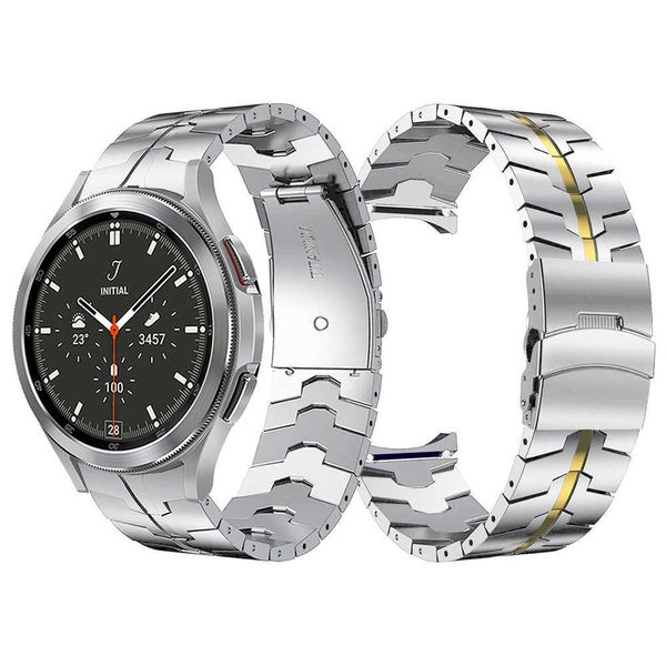 watch bands no gap metal strap for samsung galaxy watch 4 classic 46mm 42mm bracelet galaxy watch 5 pro/44mm 40mm band with deployment clasp, Black;brown
watch bands no gap metal strap for samsung galaxy watch 4 classic 46mm 42mm bracelet galaxy watch 5 pro/44mm 40mm band with deployment clasp, Black;brown