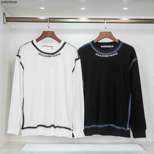 men's hoodies designer sweatshirts sweater alexanders autumn new pressure letter round wangs neck sweater men women hoodie, Black
men's hoodies designer sweatshirts sweater alexanders autumn new pressure letter round wangs neck sweater men women hoodie, Black