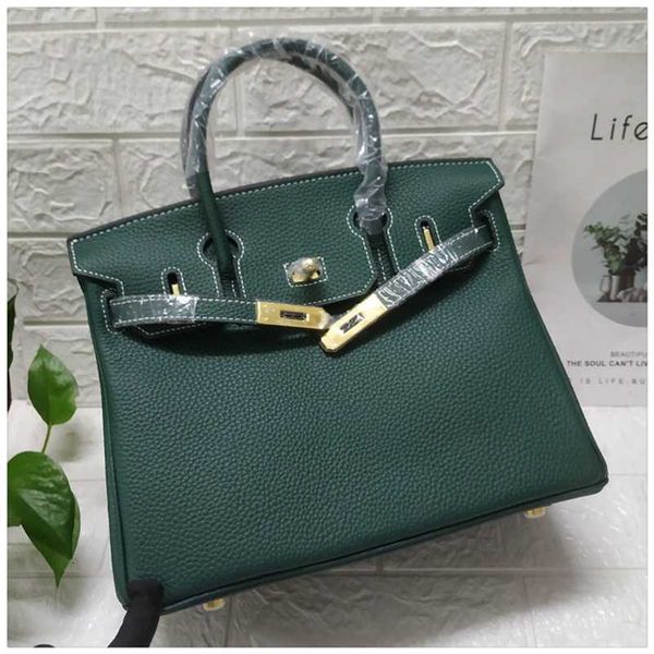 designer birkins handbag herme dark green bag fashion leather women's portable locking 30 35 zc
designer birkins handbag herme dark green bag fashion leather women's portable locking 30 35 zc