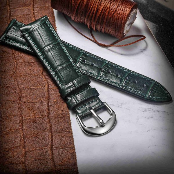 watch bands alligator embossed leahter watch bands quick release green handmade grain replacement watches strap 16mm 18mm 20mm 22mm t221213, Black;brown
watch bands alligator embossed leahter watch bands quick release green handmade grain replacement watches strap 16mm 18mm 20mm 22mm t221213, Black;brown