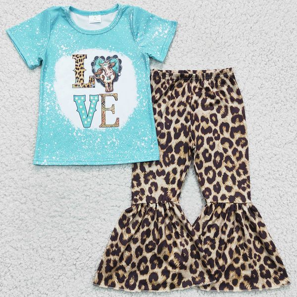 rts baby girl clothes set cow print love short sleeve t-shirt leopard bell pants set fashion kids boutique clothing girls spring outfits who, White
rts baby girl clothes set cow print love short sleeve t-shirt leopard bell pants set fashion kids boutique clothing girls spring outfits who, White