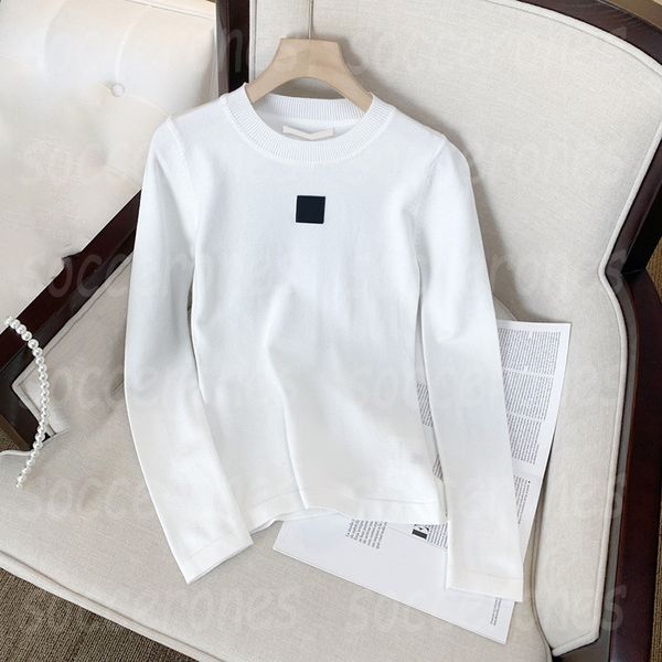 luxury designer women knit t shirt long sleeve bottoming shirt dress ins slim knitted, Black
luxury designer women knit t shirt long sleeve bottoming shirt dress ins slim knitted, Black
