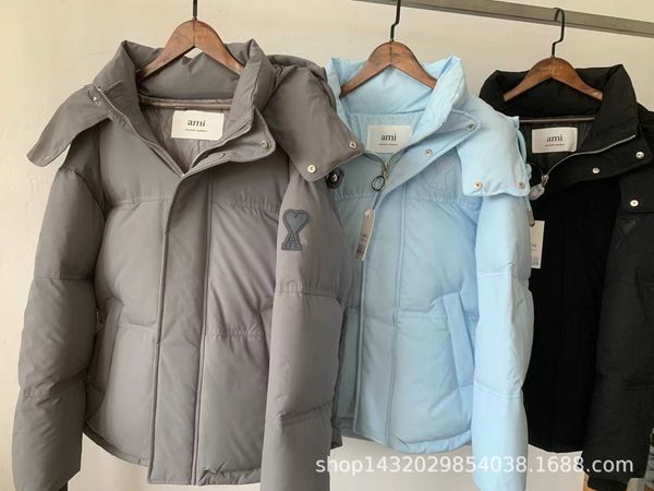 down jacket coat amii 90 men women simple 2022 short thickened warm hooded love couples 22fw casual designer fashion leisure uun4, Black
down jacket coat amii 90 men women simple 2022 short thickened warm hooded love couples 22fw casual designer fashion leisure uun4, Black