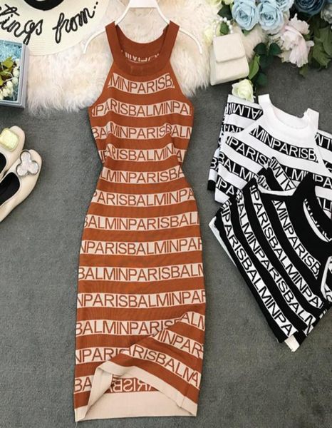 neploe knitted letter print women dresses summer halter sleeveless camis vestidos slim waist bodycon dress 44319 q0015448220, Black;gray
neploe knitted letter print women dresses summer halter sleeveless camis vestidos slim waist bodycon dress 44319 q0015448220, Black;gray