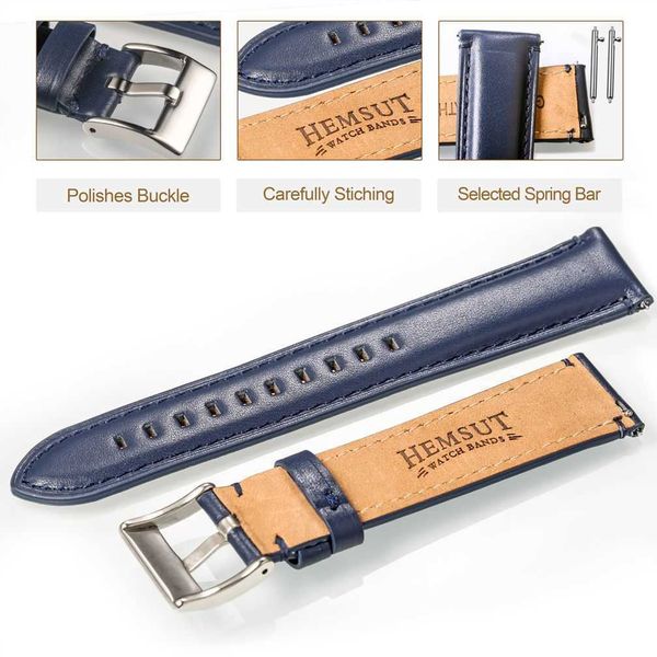 watch bands hemsut genuine leather watch bands for man women quick release handmade vintage cow leather watch strap 18mm 20mm 22mm 24mm t221, Black;brown
watch bands hemsut genuine leather watch bands for man women quick release handmade vintage cow leather watch strap 18mm 20mm 22mm 24mm t221, Black;brown