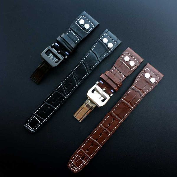 watch bands 22mm dark brown black men genuine leather with rivet watchband replace for iwc big pilot deployant clasp watch strap bracelet t2, Black;brown
watch bands 22mm dark brown black men genuine leather with rivet watchband replace for iwc big pilot deployant clasp watch strap bracelet t2, Black;brown