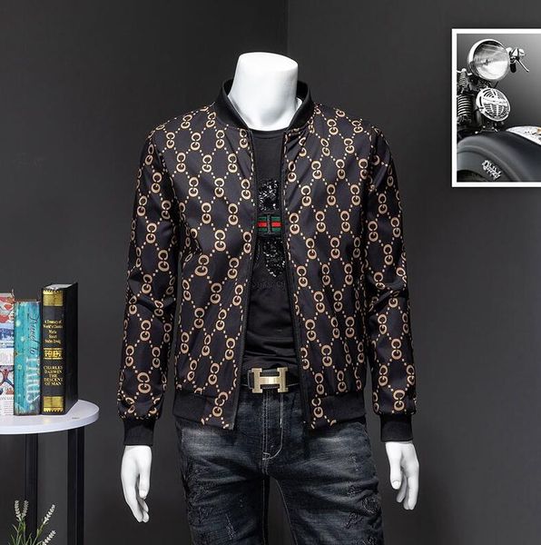 men's jackets fashion outerwear designer hooded jacket windbreakers zipper coats military bomber casual jacket, Black;brown
men's jackets fashion outerwear designer hooded jacket windbreakers zipper coats military bomber casual jacket, Black;brown