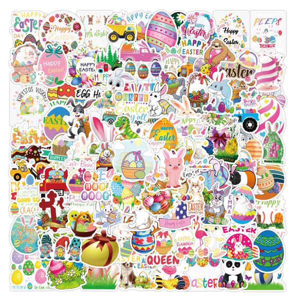 100pcs happy easter stickers skate accessories waterproof vinyl sticker for skateboard lapnotebook luggage water bottle car decals kids toys
100pcs happy easter stickers skate accessories waterproof vinyl sticker for skateboard lapnotebook luggage water bottle car decals kids toys