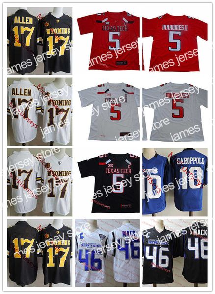 american college football wear mens #17 josh allen wyoming college football jersey #46 khalil mack buffalo bulls jersey #5 patrick mahomes i, Black
american college football wear mens #17 josh allen wyoming college football jersey #46 khalil mack buffalo bulls jersey #5 patrick mahomes i, Black