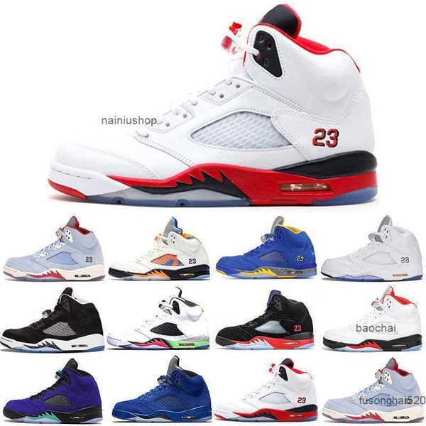 2023 ing men basketball shoes 5 5s alternate grape blue suede fire red international flight laney royal metallic silver oreo space jordo jor, Black
2023 ing men basketball shoes 5 5s alternate grape blue suede fire red international flight laney royal metallic silver oreo space jordo jor, Black