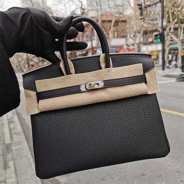 birkins designer handbag all handmade bag bk25/30cm original litchi toto calfskin handheld platinum women's zc
birkins designer handbag all handmade bag bk25/30cm original litchi toto calfskin handheld platinum women's zc