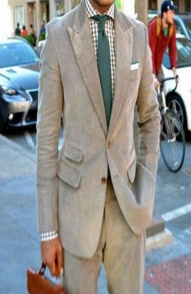 casual men039s suit gray corduroy suits tuxedos groom peaked lapel formal wedding dinner prom custom jacket pants blazers7144658, White;black
casual men039s suit gray corduroy suits tuxedos groom peaked lapel formal wedding dinner prom custom jacket pants blazers7144658, White;black