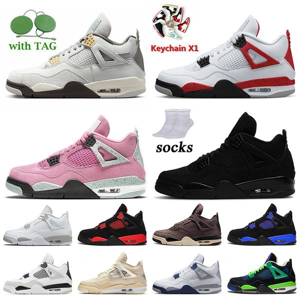 2023 new basketball shoes red cement jumpman 4 4s a ma maniere military black cat university pink sail fire red midnight navy white oreo men
2023 new basketball shoes red cement jumpman 4 4s a ma maniere military black cat university pink sail fire red midnight navy white oreo men