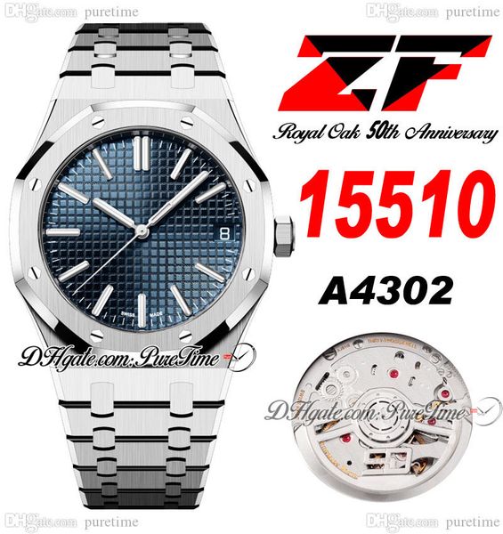 zf 1551 50th anniversary a4302 automatic mens watch 41mm ultra-thin 10.5mm blue textured dial stick stainless steel bracelet super edition w, Slivery;brown
zf 1551 50th anniversary a4302 automatic mens watch 41mm ultra-thin 10.5mm blue textured dial stick stainless steel bracelet super edition w, Slivery;brown