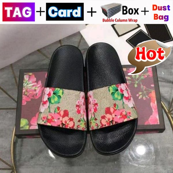 with box slippers mens womens slides beach sandals flat slide summer outdoor shower slipper rubber sandal platform flip flops blooms luxury, Black
with box slippers mens womens slides beach sandals flat slide summer outdoor shower slipper rubber sandal platform flip flops blooms luxury, Black