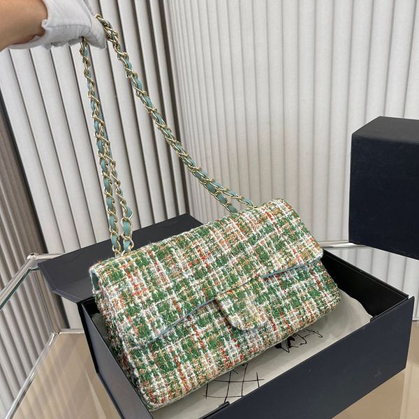 fashion women tweed classic flap crossbody bag quilted matelasse luxury large capacity designer shoulder bag handbag vintage wallet clutch c
fashion women tweed classic flap crossbody bag quilted matelasse luxury large capacity designer shoulder bag handbag vintage wallet clutch c