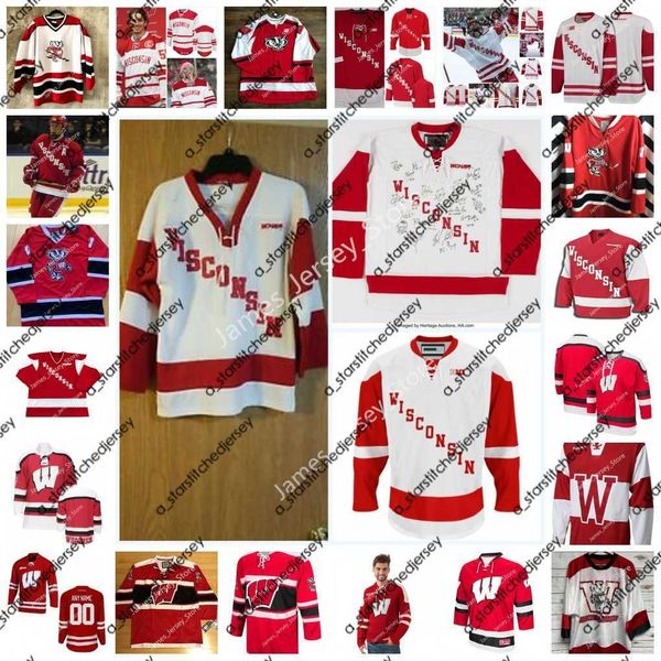 college hockey wears ncaa uw hockey jersey 34 trent frederic 19 cameron hughes 13 ryan wagner 10 jake linhart 21 chris chelios 4 ryan suter, Black
college hockey wears ncaa uw hockey jersey 34 trent frederic 19 cameron hughes 13 ryan wagner 10 jake linhart 21 chris chelios 4 ryan suter, Black