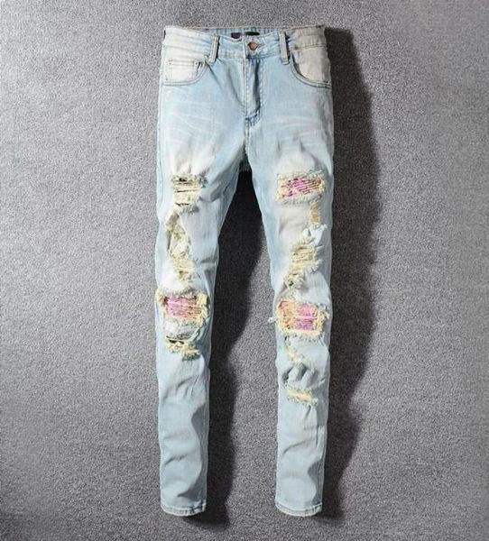 25ss men jeans 2021 mens jeans distressed motorcycle bike skinny slim ripped hole letter brand hip hop denim pants 291460931, Blue
25ss men jeans 2021 mens jeans distressed motorcycle bike skinny slim ripped hole letter brand hip hop denim pants 291460931, Blue