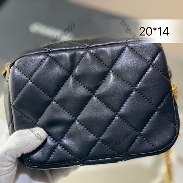 lambskin black vanity cases for lady metal regulator badge camera pack cosmetic bags wallets quilted designer bag luxury handbag coin purse
lambskin black vanity cases for lady metal regulator badge camera pack cosmetic bags wallets quilted designer bag luxury handbag coin purse