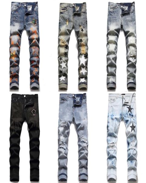 men distressed ripped jeans new skinny motorcycle biker slim denim pants size 2938 streetwear mens jeans js30915246598, Blue
men distressed ripped jeans new skinny motorcycle biker slim denim pants size 2938 streetwear mens jeans js30915246598, Blue