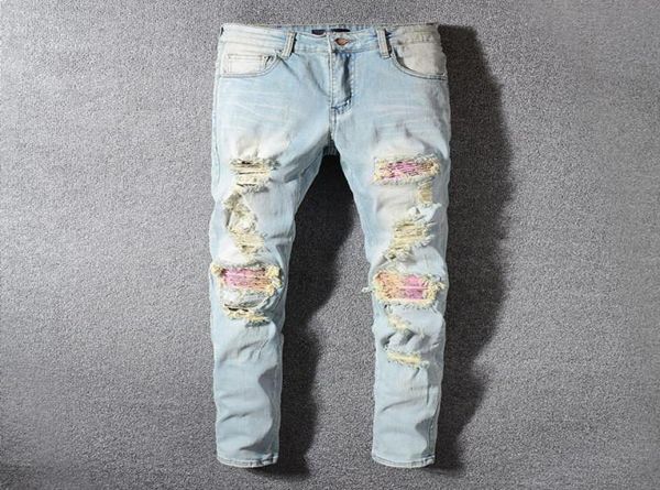 25ss men jeans 2021 mens jeans distressed motorcycle bike skinny slim ripped hole letter brand hip hop denim pants 296567856, Blue
25ss men jeans 2021 mens jeans distressed motorcycle bike skinny slim ripped hole letter brand hip hop denim pants 296567856, Blue