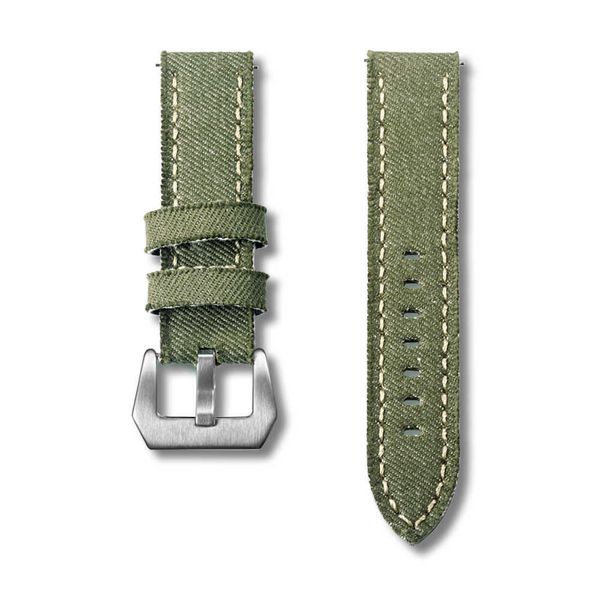 watch bands hemsut canvas watch bands quick release premium denim green two pieces watch straps matt steel buckle 20mm 22mm 24mm t221213, Black;brown
watch bands hemsut canvas watch bands quick release premium denim green two pieces watch straps matt steel buckle 20mm 22mm 24mm t221213, Black;brown