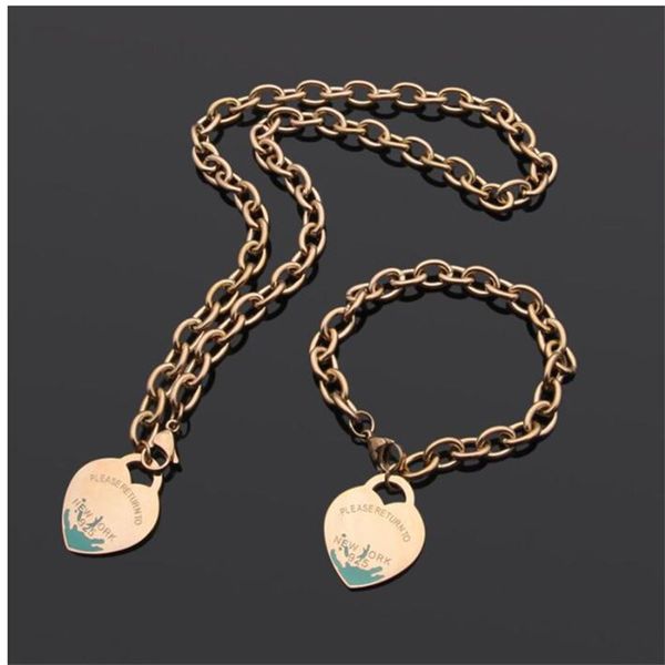 designer bracelet fashion chain jewelry christmas gift 925 silver love necklace set wedding statement heart pendant necklaces sets in, Black
designer bracelet fashion chain jewelry christmas gift 925 silver love necklace set wedding statement heart pendant necklaces sets in, Black