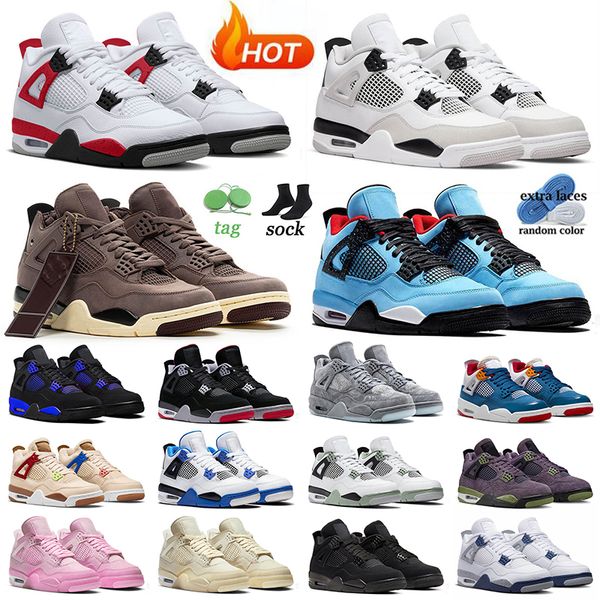 4s basketball shoes jordens 4 jorda j4 retro sneakers military black violet ore travis scotts red cement kaws grey bred cat sail offs white
4s basketball shoes jordens 4 jorda j4 retro sneakers military black violet ore travis scotts red cement kaws grey bred cat sail offs white