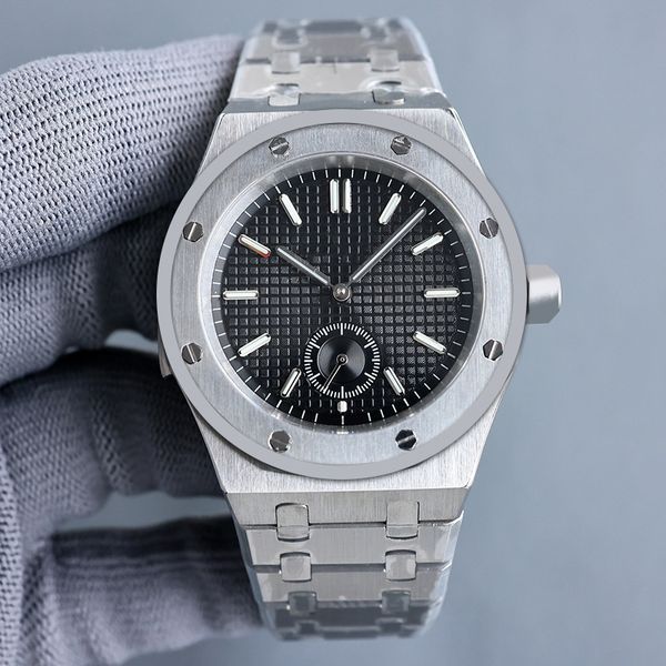 gold mens automatic mechanical watches classic style 42mm full stainless steel strap wristwatches sapphire super luminous royal montre de lu, Slivery;brown
gold mens automatic mechanical watches classic style 42mm full stainless steel strap wristwatches sapphire super luminous royal montre de lu, Slivery;brown