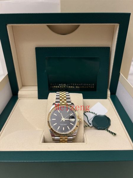 luxury wristwatch automatic 41mm steel gold men's jubilee bracelet watch 126333 men's automatic watch-2, Slivery;brown
luxury wristwatch automatic 41mm steel gold men's jubilee bracelet watch 126333 men's automatic watch-2, Slivery;brown