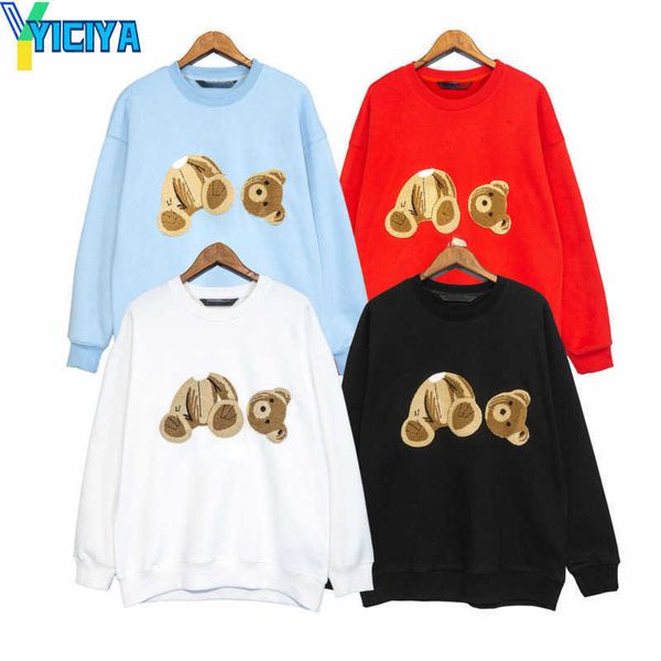 yiciya hood sweatshirt palm brand oversize decapitated bear hip hop hoodies pullover long sleeve women sweatshirts hoodie men, Black
yiciya hood sweatshirt palm brand oversize decapitated bear hip hop hoodies pullover long sleeve women sweatshirts hoodie men, Black