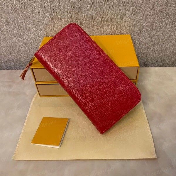 embossed wallet 3 colors fashion single zipper designers men women leather wallets lady ladies long purse with box, Red;black
embossed wallet 3 colors fashion single zipper designers men women leather wallets lady ladies long purse with box, Red;black