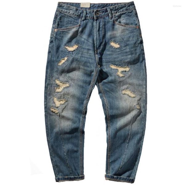 men's jeans autumn patch slim straight men's 2023 american tough guy retro casual pants, Blue
men's jeans autumn patch slim straight men's 2023 american tough guy retro casual pants, Blue