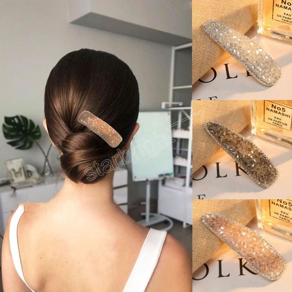 korean elegant hairpins fashion crystal rhinestone hair clips geometric barrettes for women girls headwear hair accessories, Slivery;white
korean elegant hairpins fashion crystal rhinestone hair clips geometric barrettes for women girls headwear hair accessories, Slivery;white