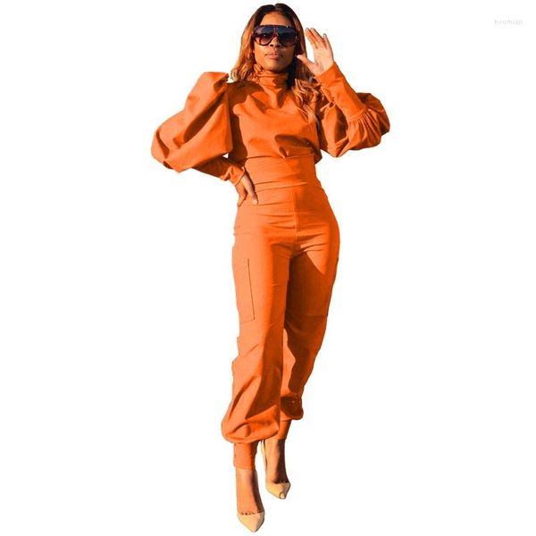 women's two piece pants stylish lady elegant ol 2 set women long puff sleeve turtleneck and high waist cargo pant suits 2022 autumn, White
women's two piece pants stylish lady elegant ol 2 set women long puff sleeve turtleneck and high waist cargo pant suits 2022 autumn, White