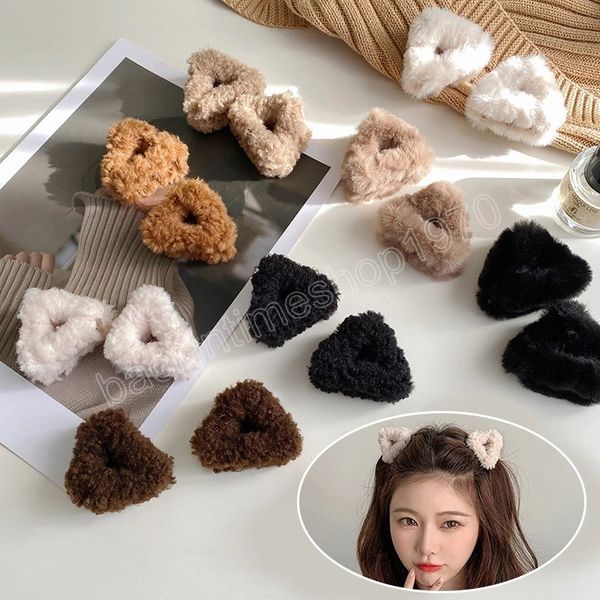 plush cat ear hair clip for girls lamb cashmere hairpins forehead bangs small clips fluffy hairgrips barrette hair accessories, Slivery;white
plush cat ear hair clip for girls lamb cashmere hairpins forehead bangs small clips fluffy hairgrips barrette hair accessories, Slivery;white