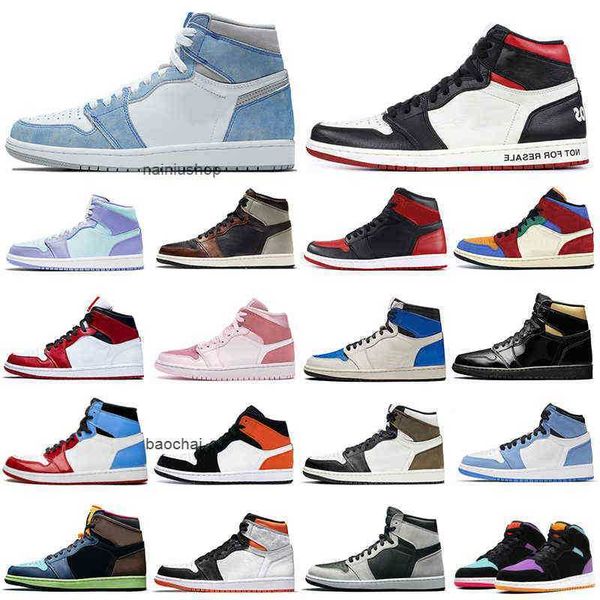 2023 excellent 1s men basketball shoes 1 university blue obsidian bred shadow digital pink women mens trainers sports sneakers walking joggi, Black
2023 excellent 1s men basketball shoes 1 university blue obsidian bred shadow digital pink women mens trainers sports sneakers walking joggi, Black