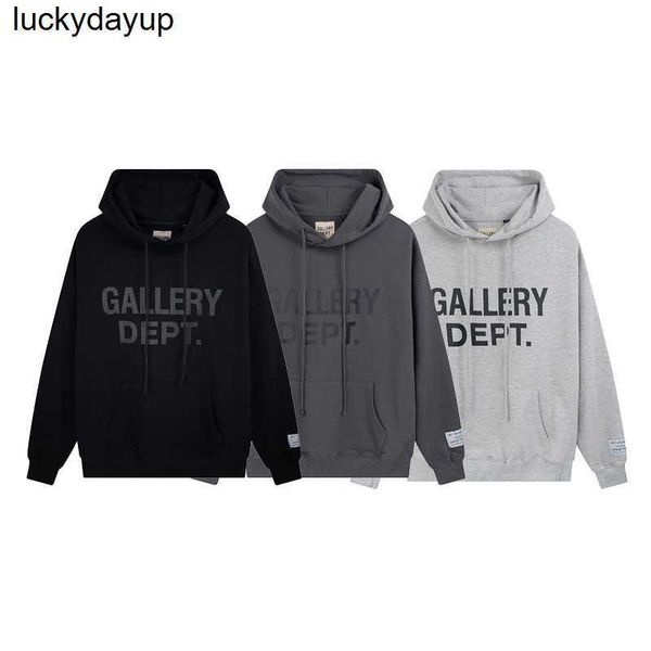 men's hoodies designer sweatshirts sweater fashion brand label letter galery dept printing loose sweater hooded, Black
men's hoodies designer sweatshirts sweater fashion brand label letter galery dept printing loose sweater hooded, Black