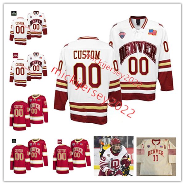 custom michael benning stitched jerseys mens youth denver pioneers hockey jersey justin lee sean behrens jack devine mckade webster aidan th, Black
custom michael benning stitched jerseys mens youth denver pioneers hockey jersey justin lee sean behrens jack devine mckade webster aidan th, Black
