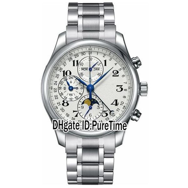 new master collection l2 773 4 78 6 perpetual calendar automatic moon phase daydate mens watch stainless steel watches 163c3266c, Slivery;brown
new master collection l2 773 4 78 6 perpetual calendar automatic moon phase daydate mens watch stainless steel watches 163c3266c, Slivery;brown