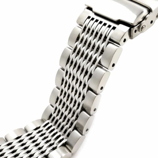 watch bands luxury 22/20/24mm solid milan link stainless steel watch band folding clasp safety watches strap bracelet replacement t221213, Black;brown
watch bands luxury 22/20/24mm solid milan link stainless steel watch band folding clasp safety watches strap bracelet replacement t221213, Black;brown