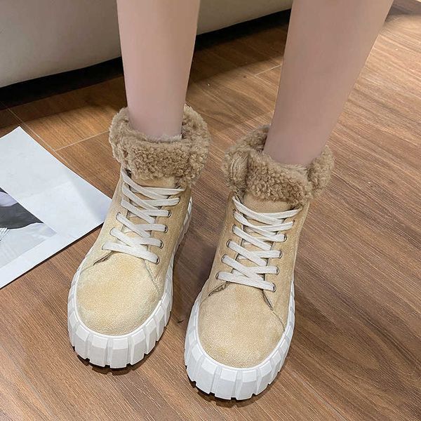 boots rimocy winter lace-up warm snow women faux suede thick bottom cotton padded shoes woman casual plush platform ankle 221213, Black
boots rimocy winter lace-up warm snow women faux suede thick bottom cotton padded shoes woman casual plush platform ankle 221213, Black